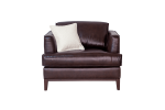 Aspen Brown Top Grain Leather Chair