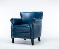 Hadley Navy Blue Club Chair