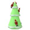 Inflatable Christmas Tree with LEDs 196.9"