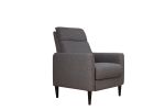 MOLSON PUSHBACK RECLINER CHAIR - CARBON BLACK