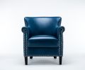 Hadley Navy Blue Club Chair