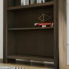 Bridgevine Home Joshua Creek 72 inch high 5-shelf Bookcase, No Assembly Required, Barnwood Finish