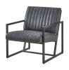 Modern design high quality PU(GREY)+ steel armchair, for Kitchen, Dining, Bedroom, Living Room