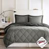 3M Scotchgard Diamond Quilting Reversible Down Alternative Comforter Set